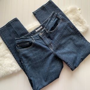 Chico’s platinum jeans size 0.5 6 EUC